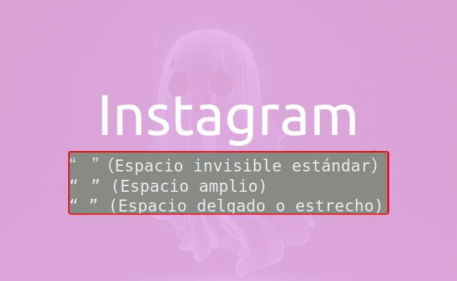 Truco de Texto Invisible para Instagram